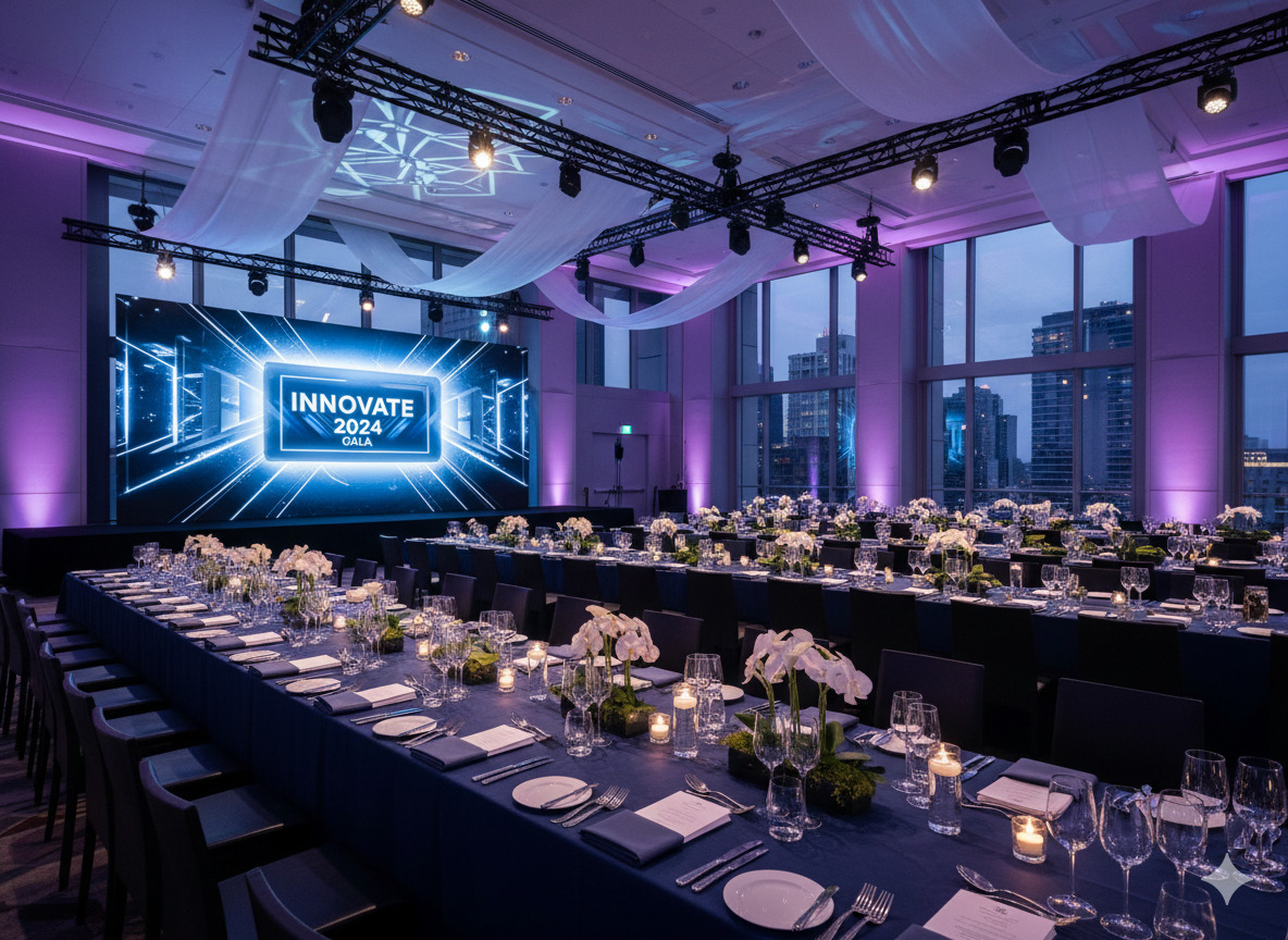 Corporate event decoration service